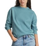 Premium Lightweight  Oversize  Classic Crew Neckline Dropped Shoulders Voluminous Sleeves Sweatshirt Relaxed Fit