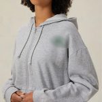 2024 Popular Oversized Long Sleeve  Half-Zip drawstring hood kangaroo pocket ribbed cuffs and hem Hoodie