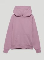 Oversized Raglan Hoodie  Kanga Pocket Double-layer Hood Pull-ove  Fleece Ribbed Neckline Cuffs Hem Hoodie