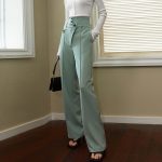 Temperament Breathable And Comfortable Casual Loose Wide Leg Pants Women High Waist